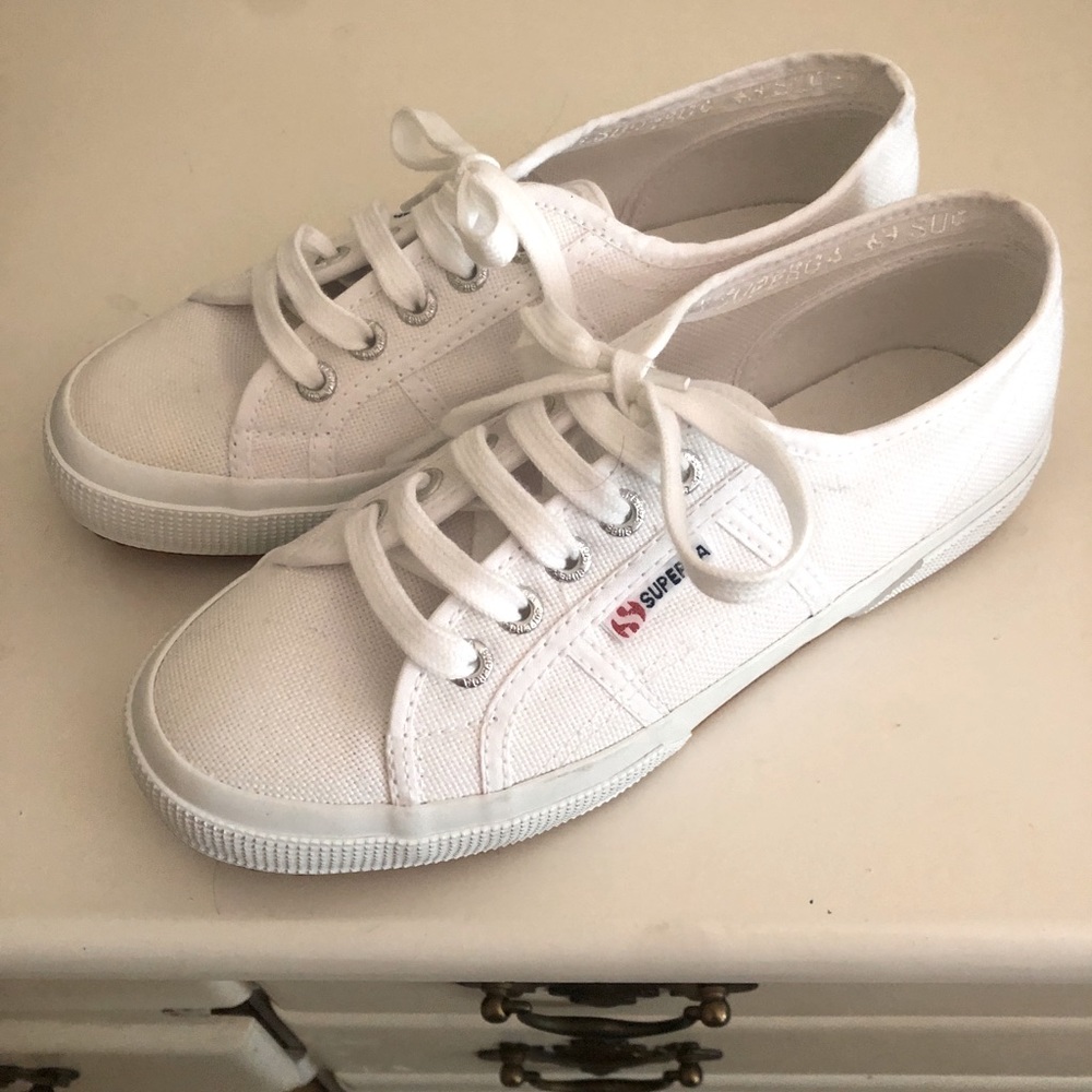 NWT Superga Classic Canvas Sneakers - Size 38